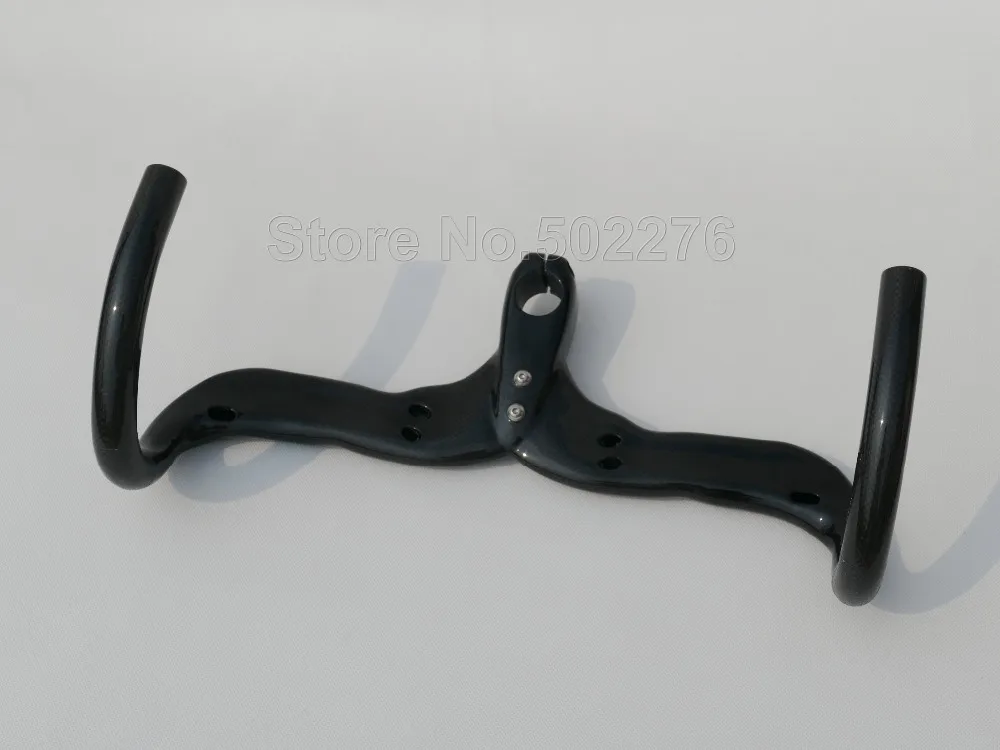 Велосипедный руль-полностью карбоновый глянцевый матовый шоссейный велосипед