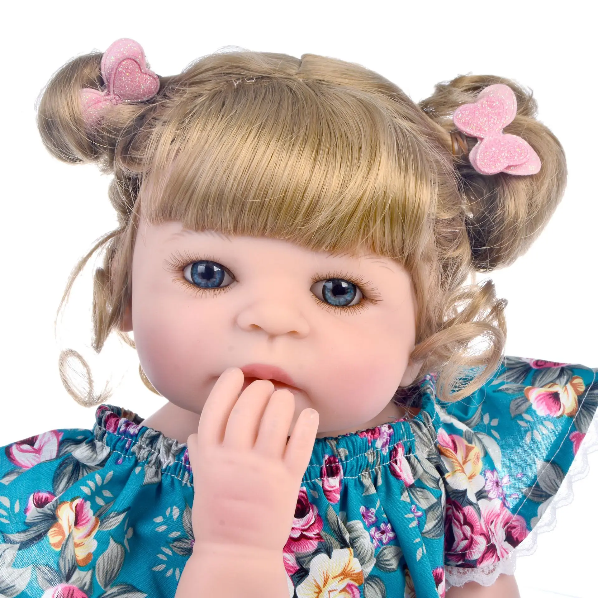Кукла реборн bebes 55 см куклы для маленьких девочек полностью силиконовая кукла
