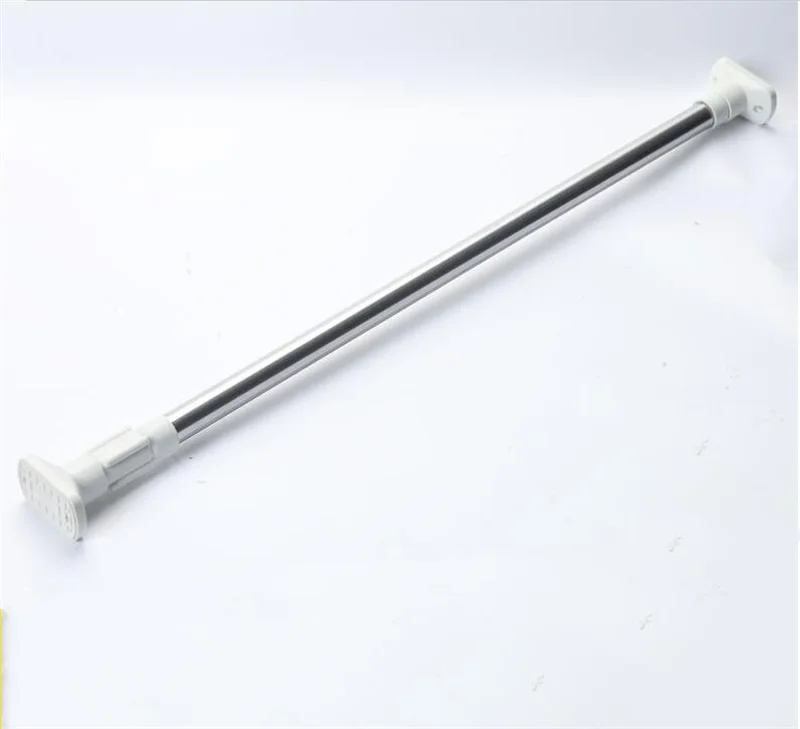 Bathroom Shower Curt 50CM to 80CM Curtain Rod Adjustable Stainless Steel Tension Rail for Clothes / Towels Curtains | Дом и сад