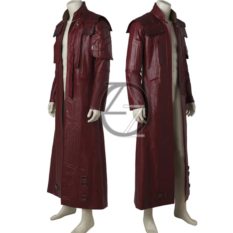 Стражи Галактики 2 Звездный лорд куртка Костюмы на Хэллоуин взрослых Питер Квилл