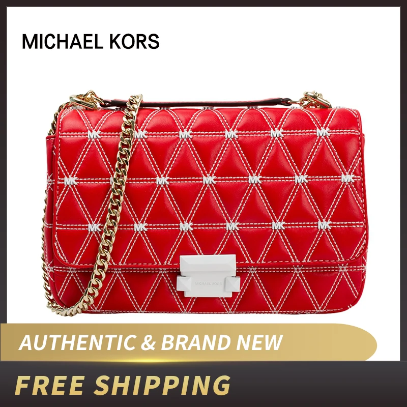 Michael Kors Sloan Large Quilted Leather Shoulder Bag 30S9LSLL7Y/30S9SSLL7Y