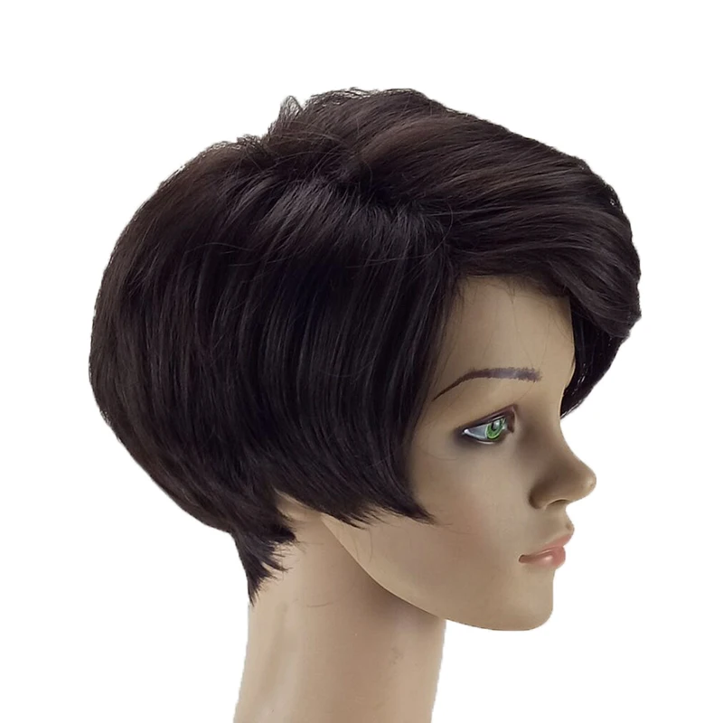 HAIRJOY Женские синтетические парики натуральные черные волосы парик 6 цветов доступны