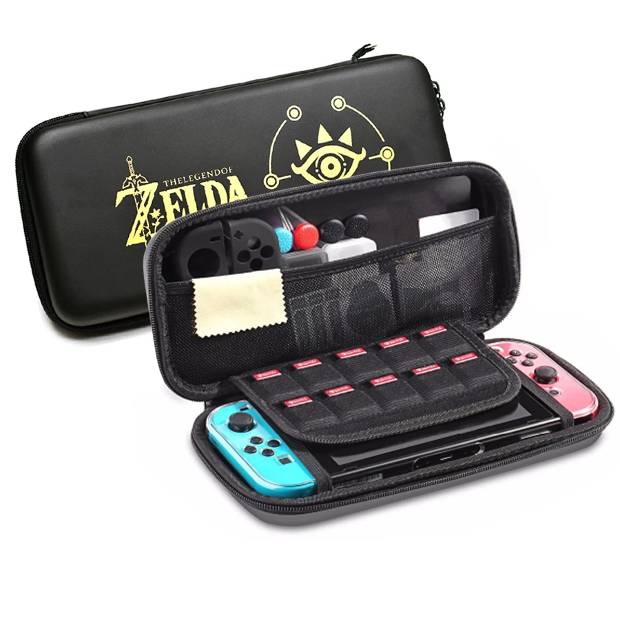 EVA сумка для хранения для Nintendo переключатель жесткий защитный чехол и 2 Joy-con накладка на Стик для джойстика для переключателя