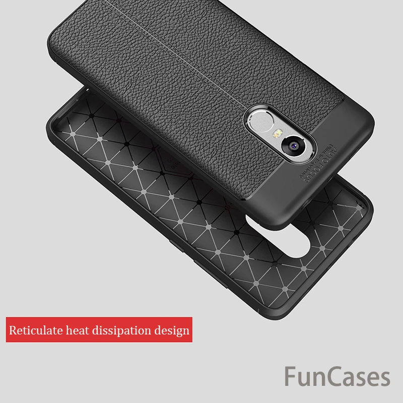 New Luxury Ultra-Thin Soft TPU Cases for Xiaomi Redmi Note 4 4X Case Leather Phone Mi6 4A | Мобильные телефоны и