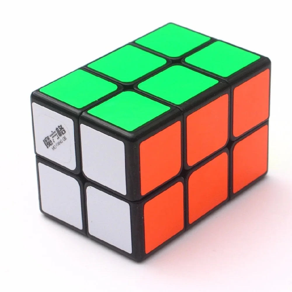 

QiYi 2x2x3 Speed Magic Cube Educational Twist Puzzle Cube Intelligence Toy Gift Black Safe ABS Ultra-Smooth Professional