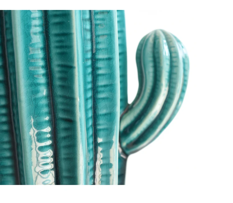 Нордический дизайн современный домашний декор керамическая фигурка кактуса