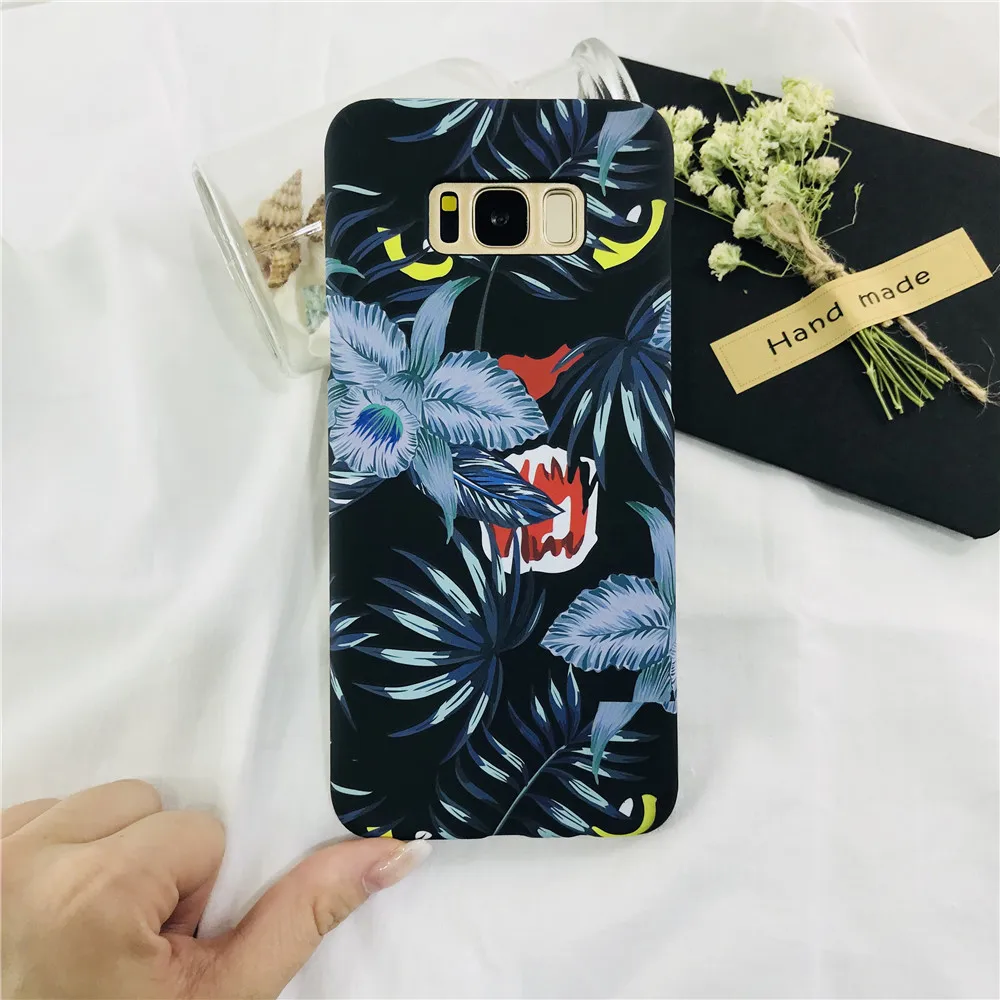 Лидер продаж для samsung Galaxy Note 8 N950F N8 чехол ультра тонкий жесткий Летние зеленый лес