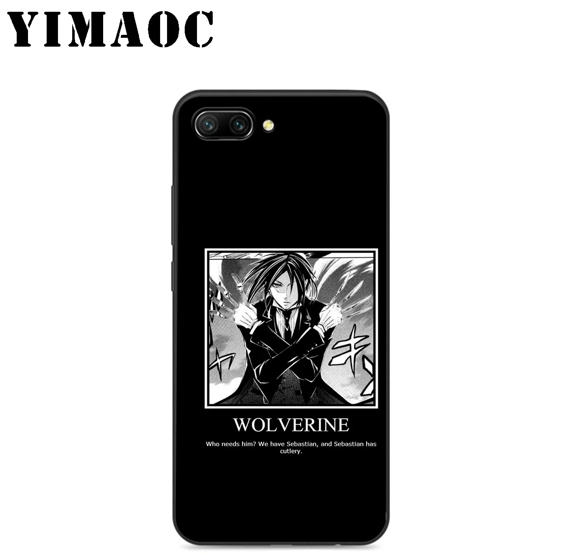YIMAOC Black Butler Anime Soft Silicone Case For Huawei Honor Mate 10 P20 P10 P9 P8 P Smart Y6 6A 7A 7X 7C Lite Pro 2017 2018 |