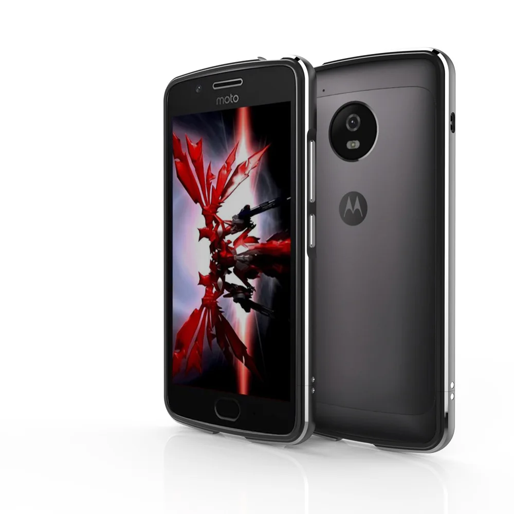 Чехол-бампер для Motorola MOTO G5 G 5 алюминиевый корпус с металлической рамкой XT1685 XT1672