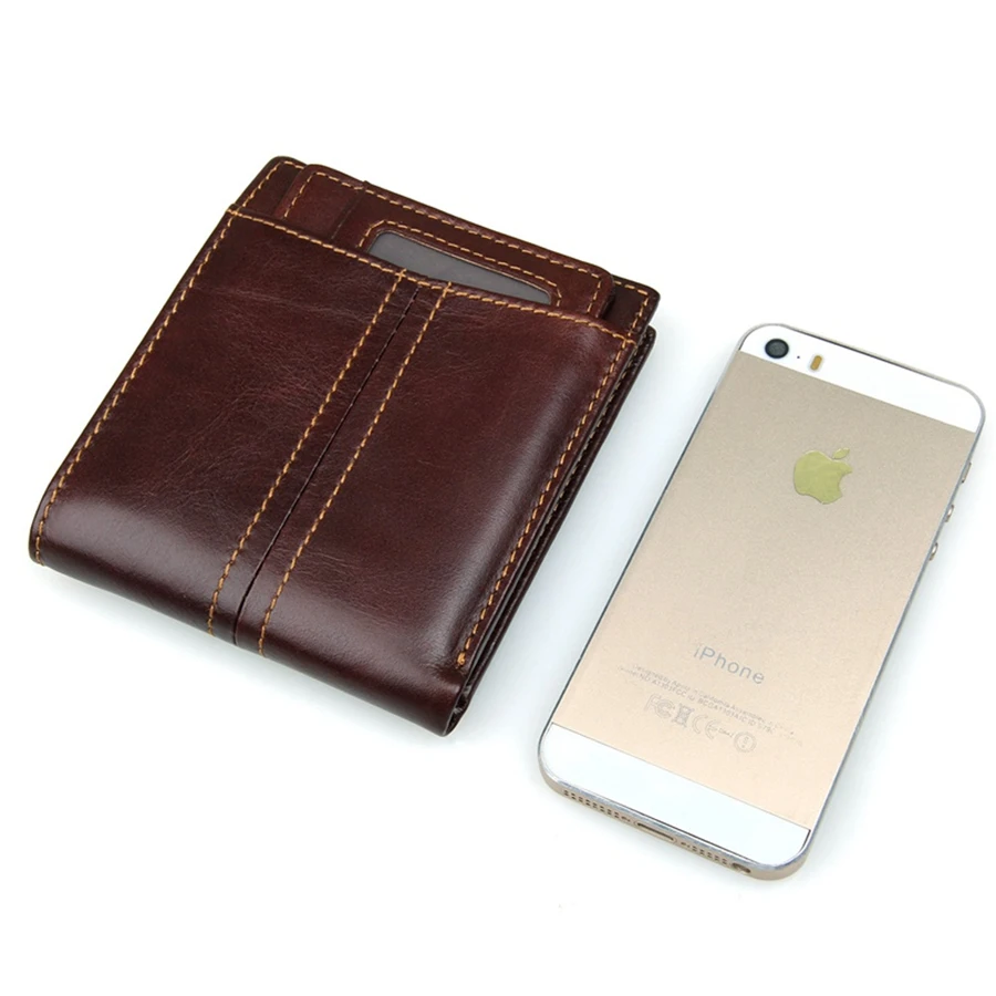 WERICHEST мужские кошельки из натуральной кожи бренд Walet Ретро стиль RFID кошелек Monedero