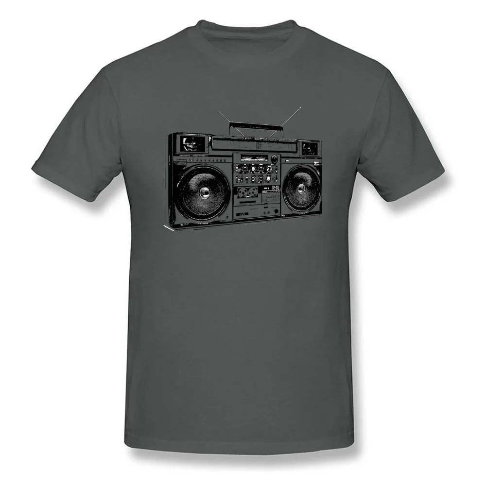 Футболка Boom Box Times футболка для мужчин DJ 80 s топы футболки черно белая одежда