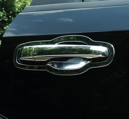 

For Dodge Journey 2013 2014 2015 ABS Chrome Door Bowl Trim