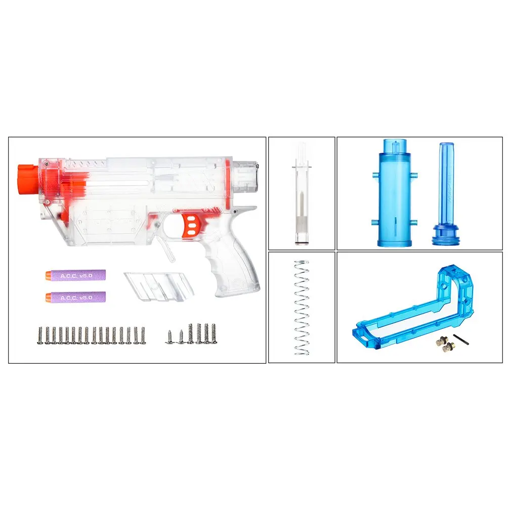 Работник YY-R-W013/14/15/16/17/18 мод Наборы Набор для Nerf N-Strike Elite Stryfe Blaster длинные пули A/B насос Kit электронная игрушка оружейные аксессуары