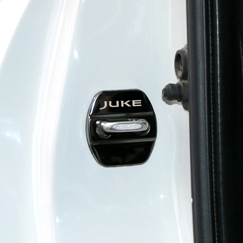 Автомобильный стильный защитный чехол с эмблемой для дверного замка Nissan JUKE Juke