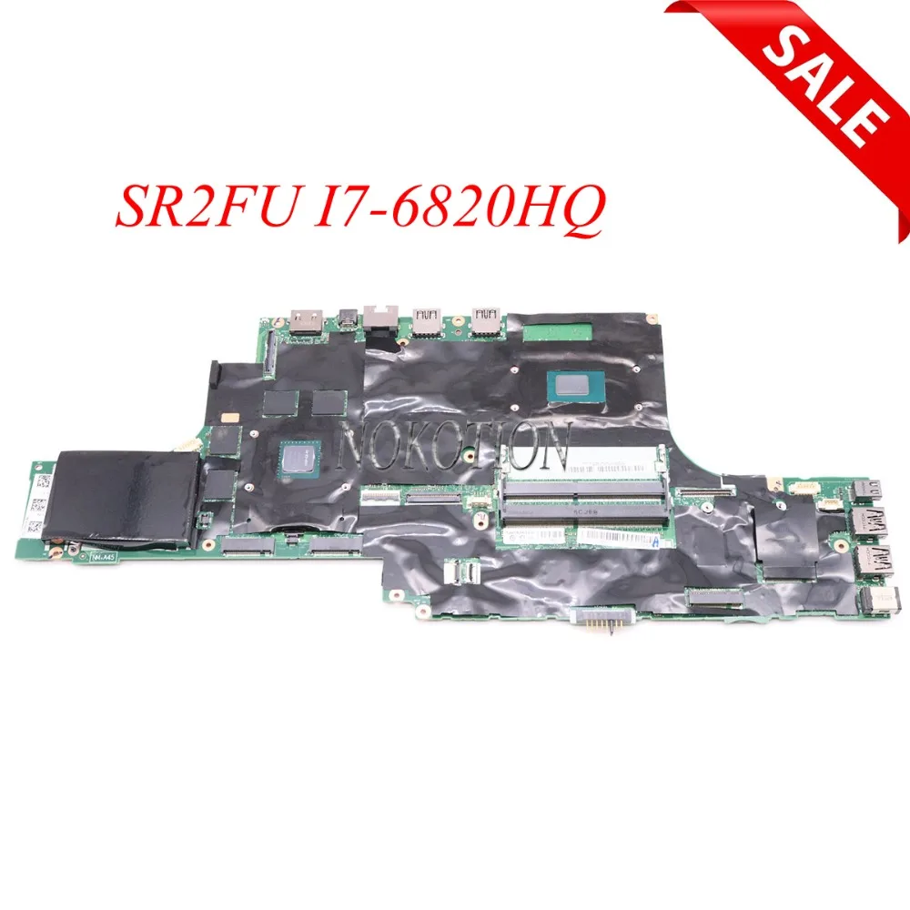 01AY374 материнская плата для ноутбука Lenovo Thinkpad P50 P51 15 6 дюймов SR2FU I7-6820HQ Quadro M2000M 4G Intel