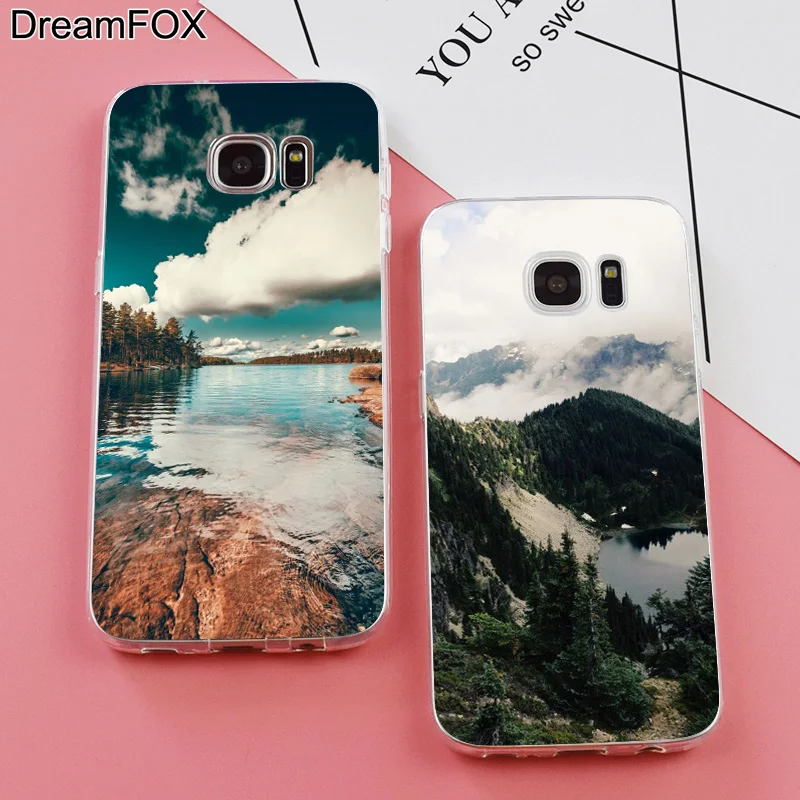 DREAMFOX K094 Мягкий силиконовый чехол из ТПУ для samsung Galaxy Note S 6 7 8 9 Edge Plus Grand Prime |