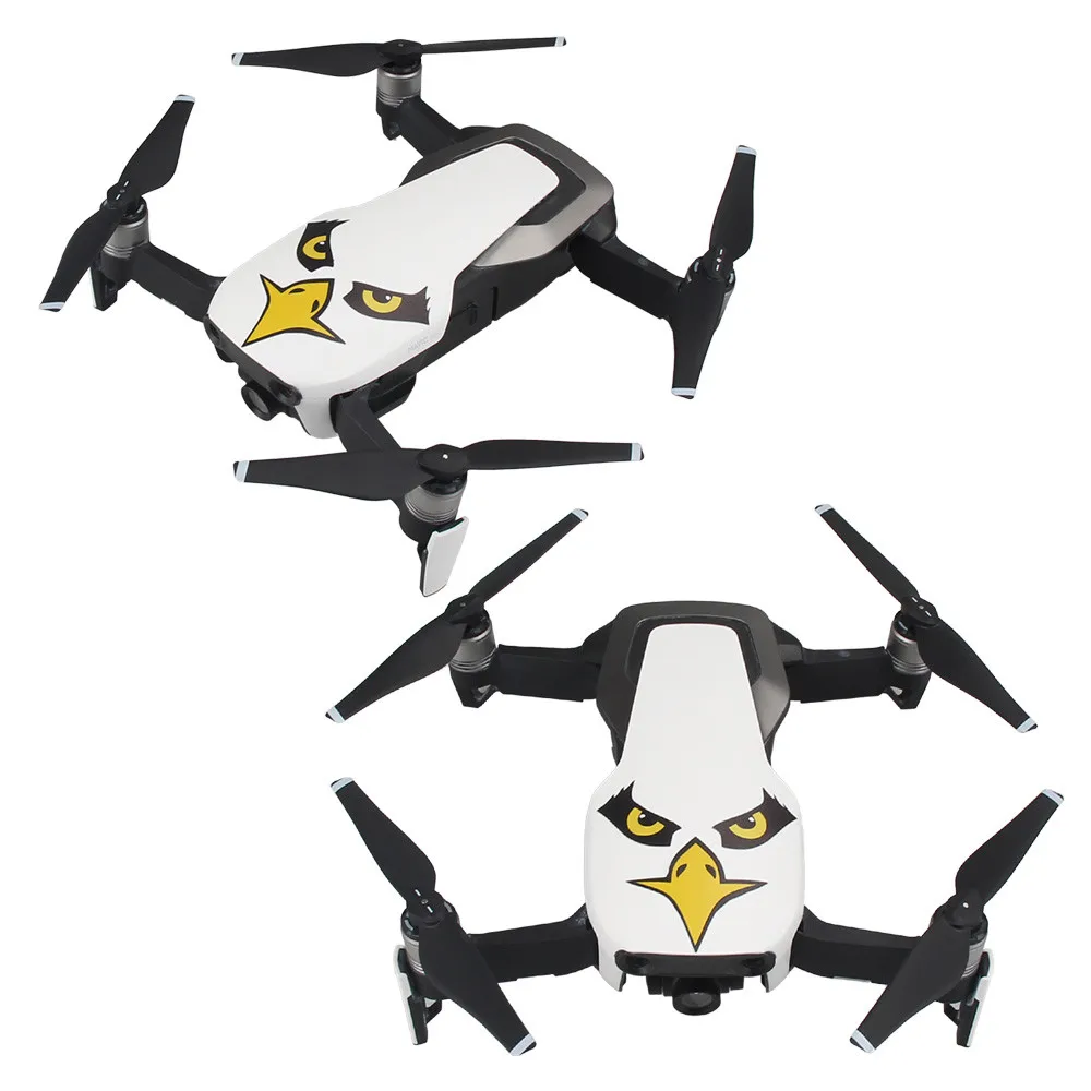 8 шт. художественная наклейка с орлом для DJI MAVIC AIR Drone корпус защита кожи