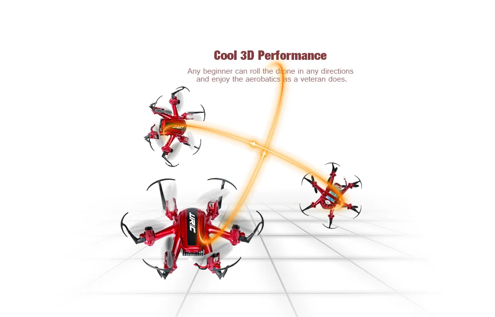 JJR/C JJRC Прохладный Летающий робот свет H20 мини 2,4 г 4CH 6 оси Headless режим Quadcopter Дрон вертолет игрушечные лошадки подарок