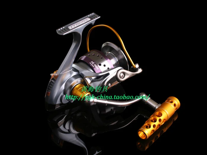HS6000 Quality full metal fishing reel jigging saltwater spinning 20kgs carbon drag | Спорт и развлечения