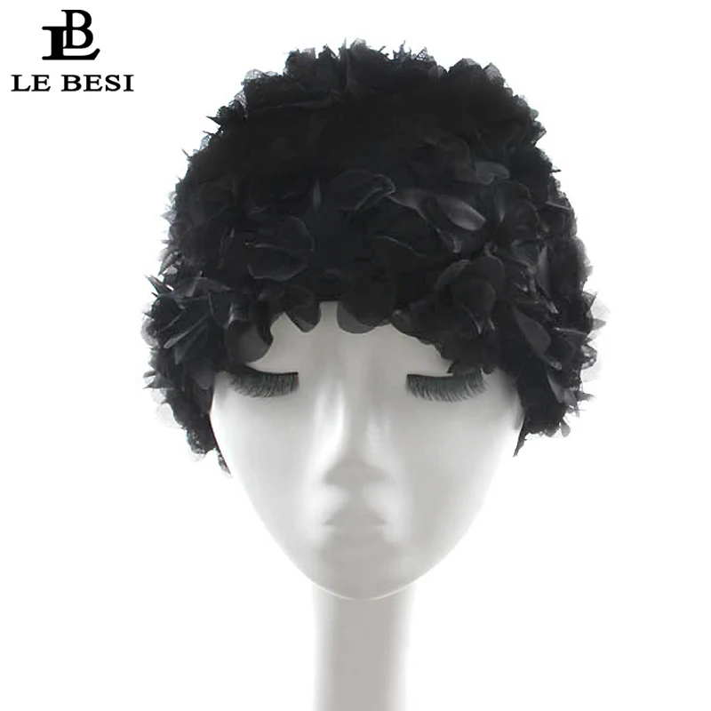 Новинка 2017 женская кепка для плавания LEBESI взрослых эластичная Водонепроницаемая