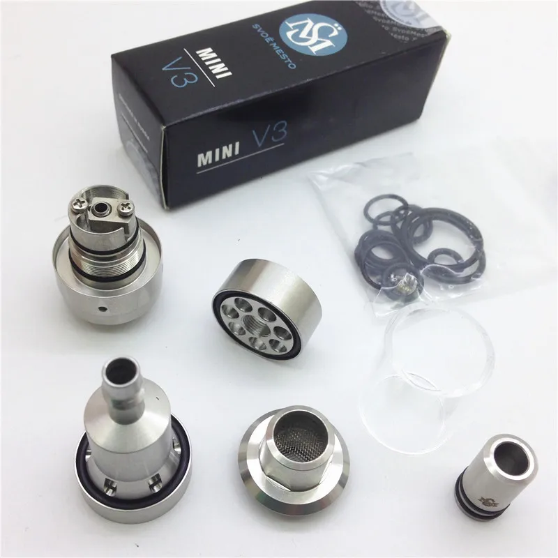 2017 Новая Электронная Сигарета Kayfun мини V3 rebuildable RDA RTA РБА бак Распылитель Клон 316 SS