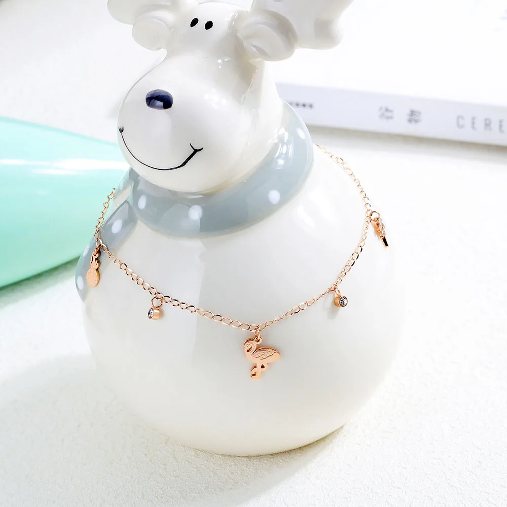 JeeMango титановые стальные богемные праздничные пляжные браслеты с цепочкой и