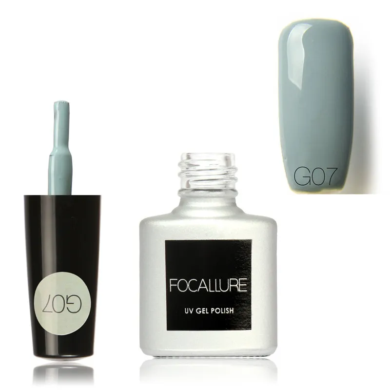 G07 FOCALLURE, новинка, 7 мл, Гель-лак для ногтей, отмачивается, лак для ногтей, Гель-лак для ногтей, ультрафиолетовая лампа для маникюра, гель для ногтей - Цвет: G07