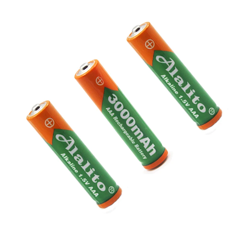 4 шт./лот новый бренд AAA батарея 3000mah 1 5 V Щелочная аккумуляторная для