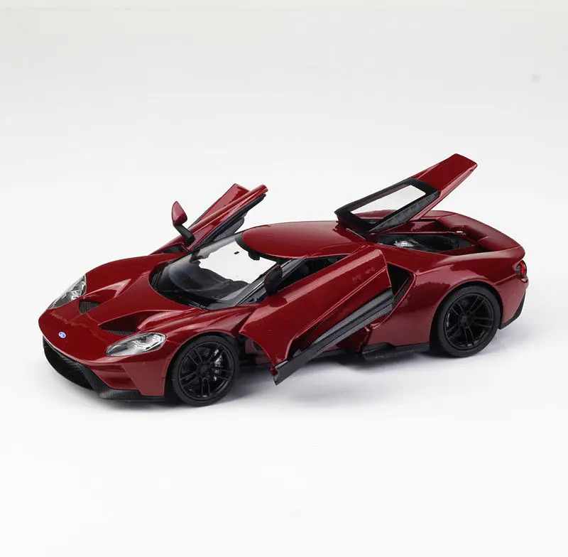Welly 1:24 2017 Ford GT Concept литая модель Sports гоночный автомобиль Транспортное средство