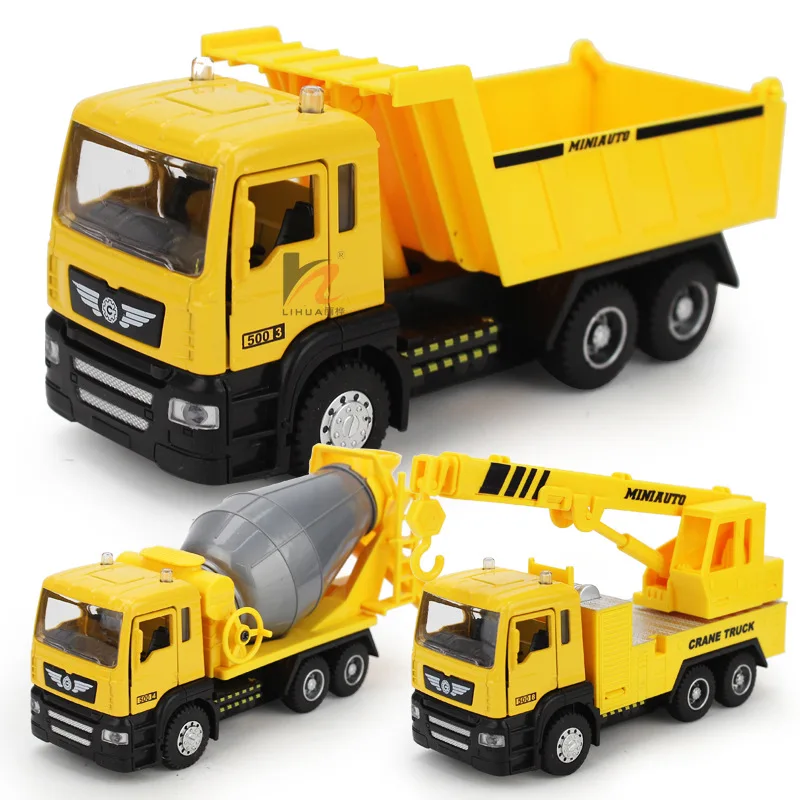 Бесплатная доставка модель грузовика для пожарной службы 1:50 Инженерная техника