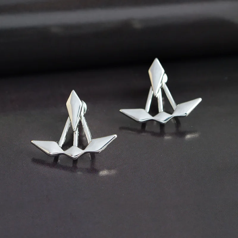 2020 новые минималистичные Маленькие Геометрические серьги гвоздики золотого и