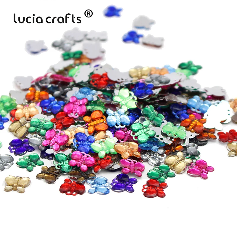 Lucia Crafts 50 шт./уп. микс Цвет Дизайн Акриловые стразы искусство s G0402|acrylic rhinestones|designer
