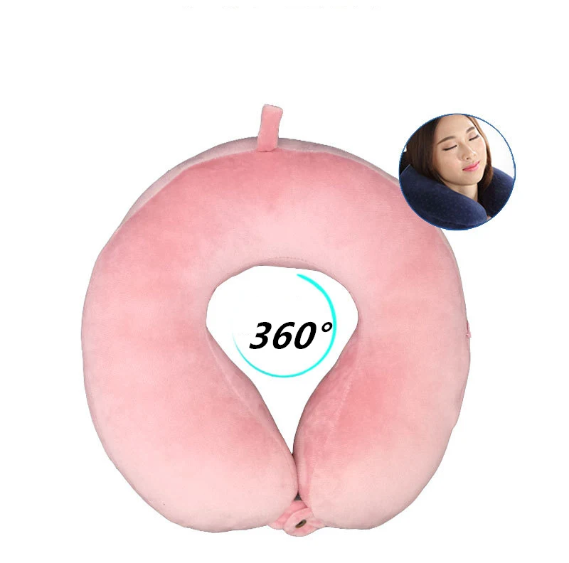 Пены памяти путешествия Офис Подушка U-Форма шейной подушки шейного отдела
