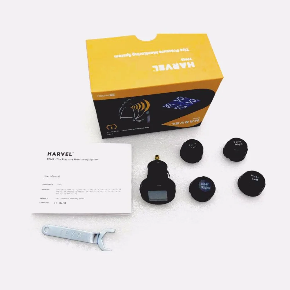 TPMS TS61 1A система контроля давления в шинах инструмент для ремонта шин с ЖК экраном