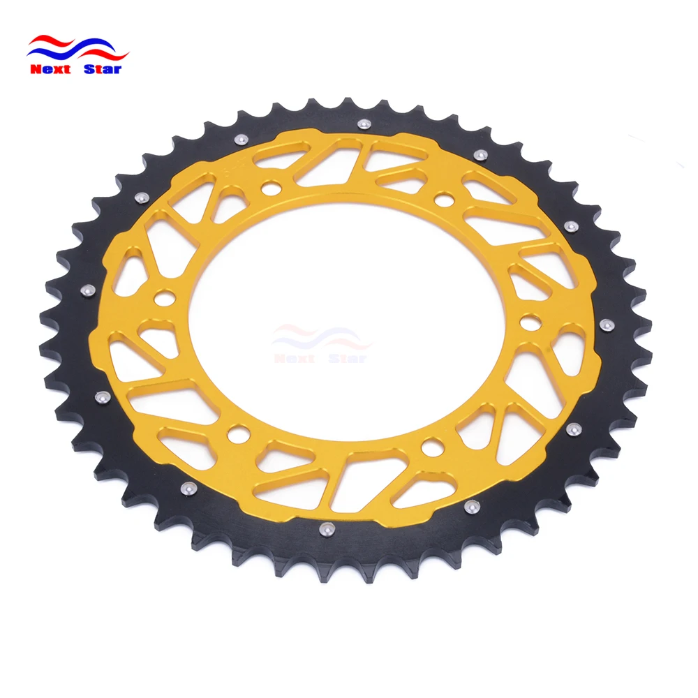 Мотоцикл 42T 47 т 48 49 50T 51T звездочки для Suzuki tи Си р-р DR-Z RM RMX RM-Z RS 125 175 200 250 350 400E 400S 400SM 450Z