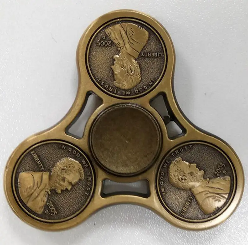 Металлический Спиннер антистрессовый антистресс сенсорный для аутизма ADHD