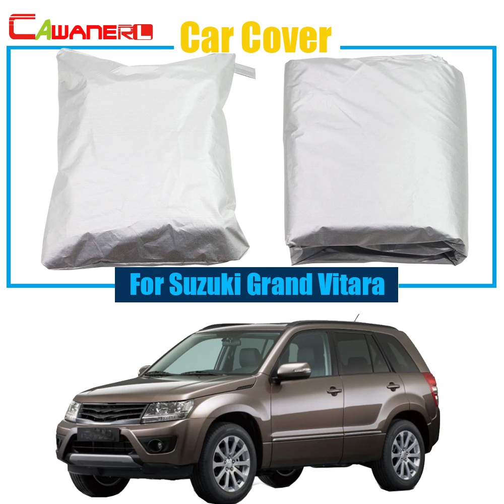 Cawanerl Car Cover Snow Rain Sun Resistant Anti UV Protector Shade For Suzuki Grand Vitara | Автомобили и мотоциклы