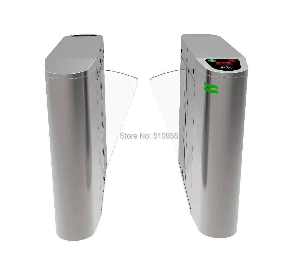 Автоматические ворота из нержавеющей стали 304 с двойным механизмом для контроля