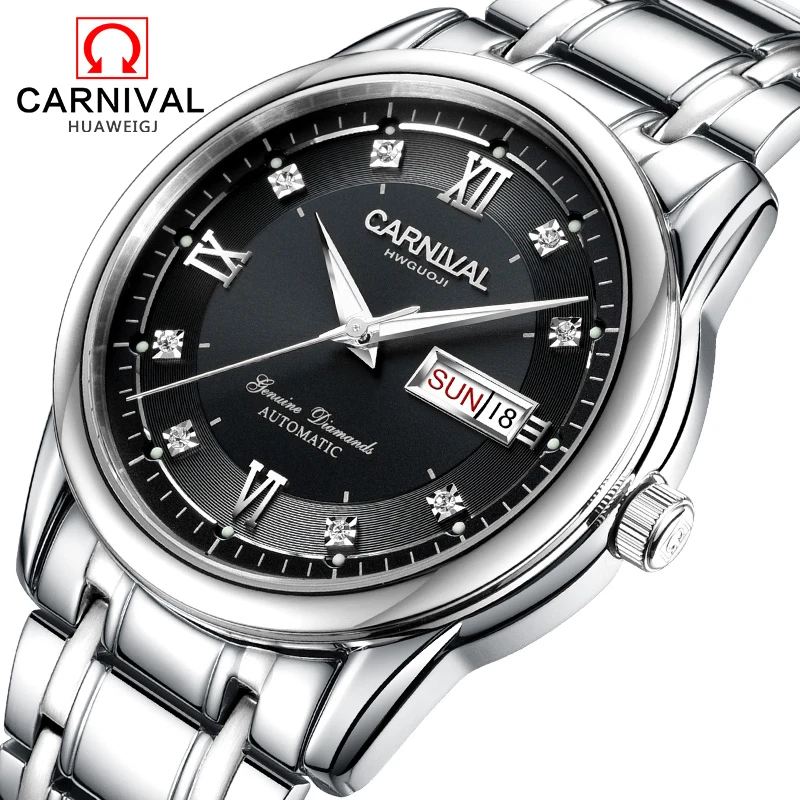 Новинка 2017 года часы полностью автоматические механические мужской моды