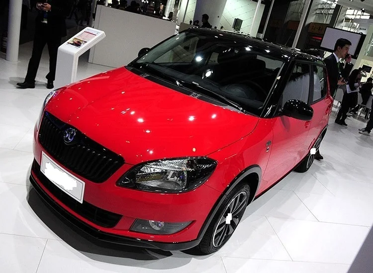 CAPQX 1 шт. с лампой для Skoda Fabia 2 Fabia2 MK2 подтяжку лица 2011 2012 2013 передний бампер противотуманный светильник противотуманная фара