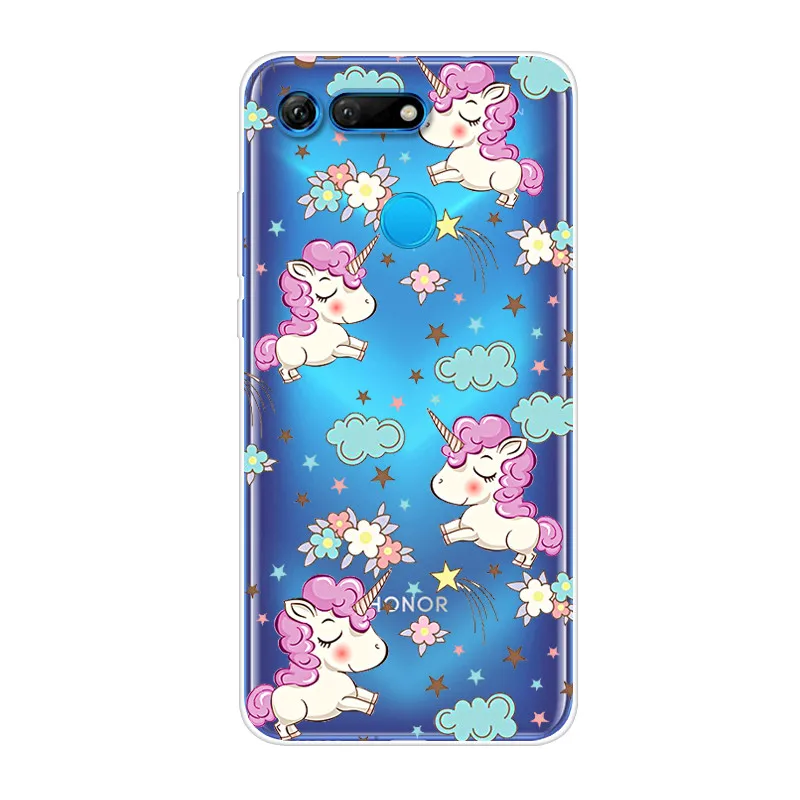 Honor View 20 Case View20 Silicone TPU Phone For Huawei V20 Soft Back Cover 6.4 inch | Мобильные телефоны и аксессуары