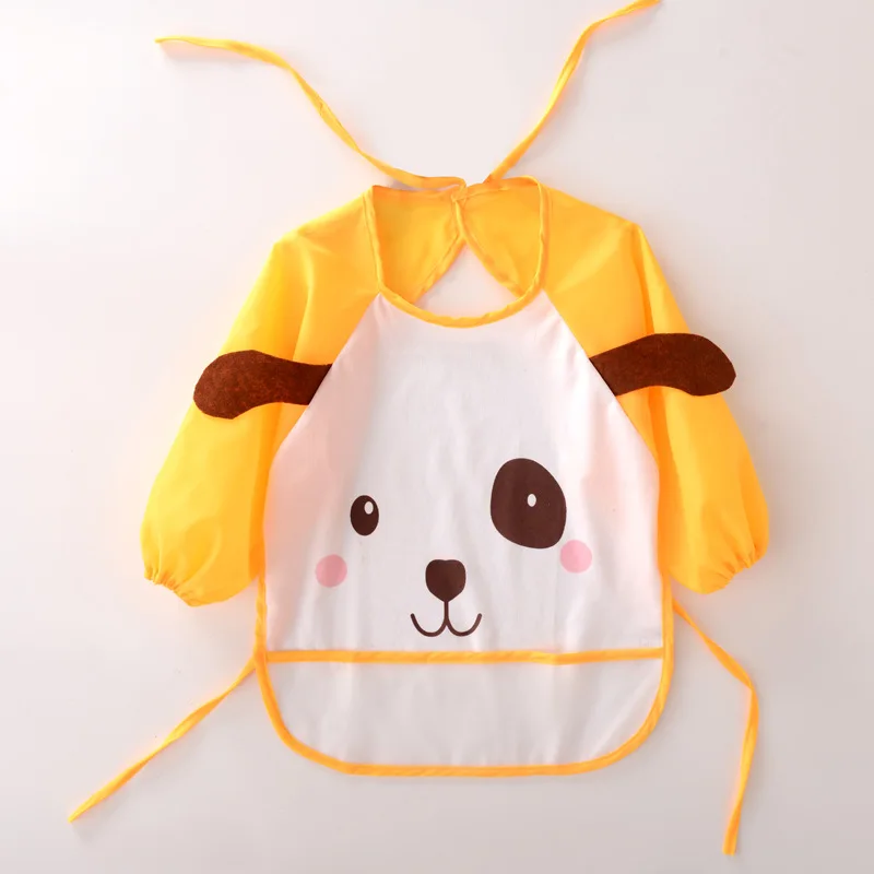 Baby Bibs baby waterproof Boys Girls Infants Cartoon Pattern Burp Cloths For Children Self Feeding Care B025 | Детская одежда и