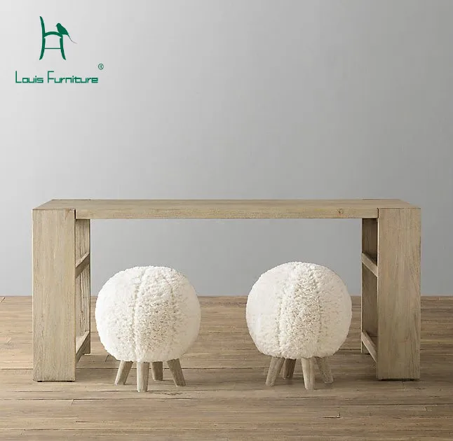 

Louis Fashion Children Stools Modern Simple Cute Lamb Pumpkin Round White