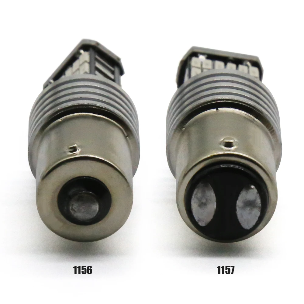 EURS 1156 1157 T15 T20 светодиодный Canbus без ошибок 4014 45SMD декодер лампа обратный указатель