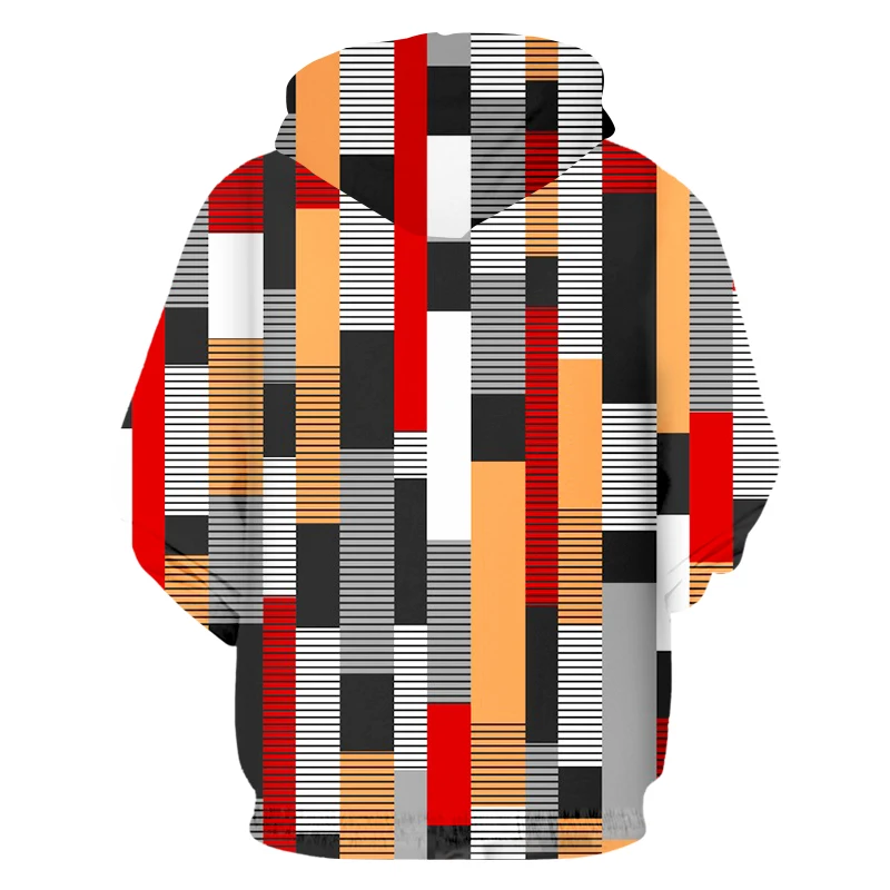 OGKB Новая Мужская/Женская Мужская разноцветная решетка 3D печать настраиваемая