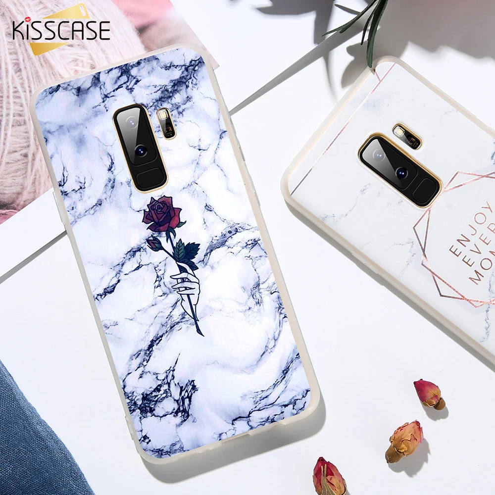 KISSCASE чехол с принтом &quotЦветок розы&quot для Samsung Galaxy A3 A5 A7 J3 J5 J7 2017 2016 силиконовый S8 S9
