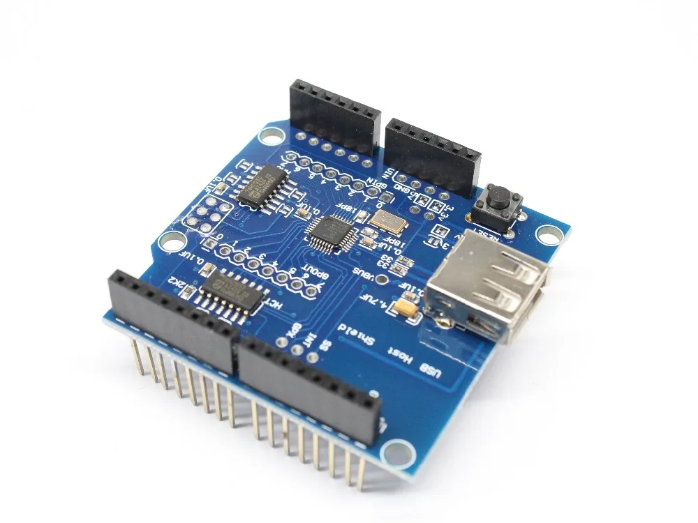 USB хост щит Поддержка Google для Arduino для Android ADK& UNO 328 MEGA 2560 Duemilanove