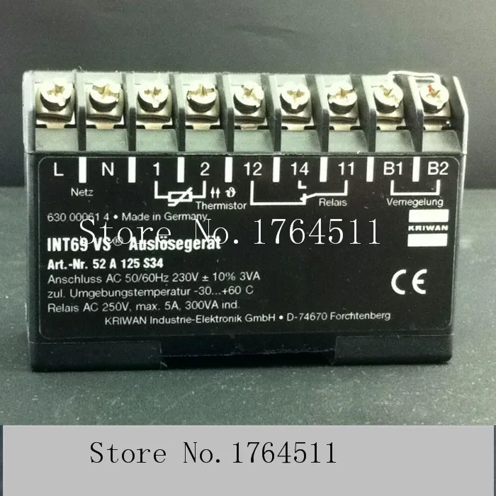 

[BELLA] Germany KRIWAN INT69V / Y 52A125S34 motor compressor motor protection module distributor in China