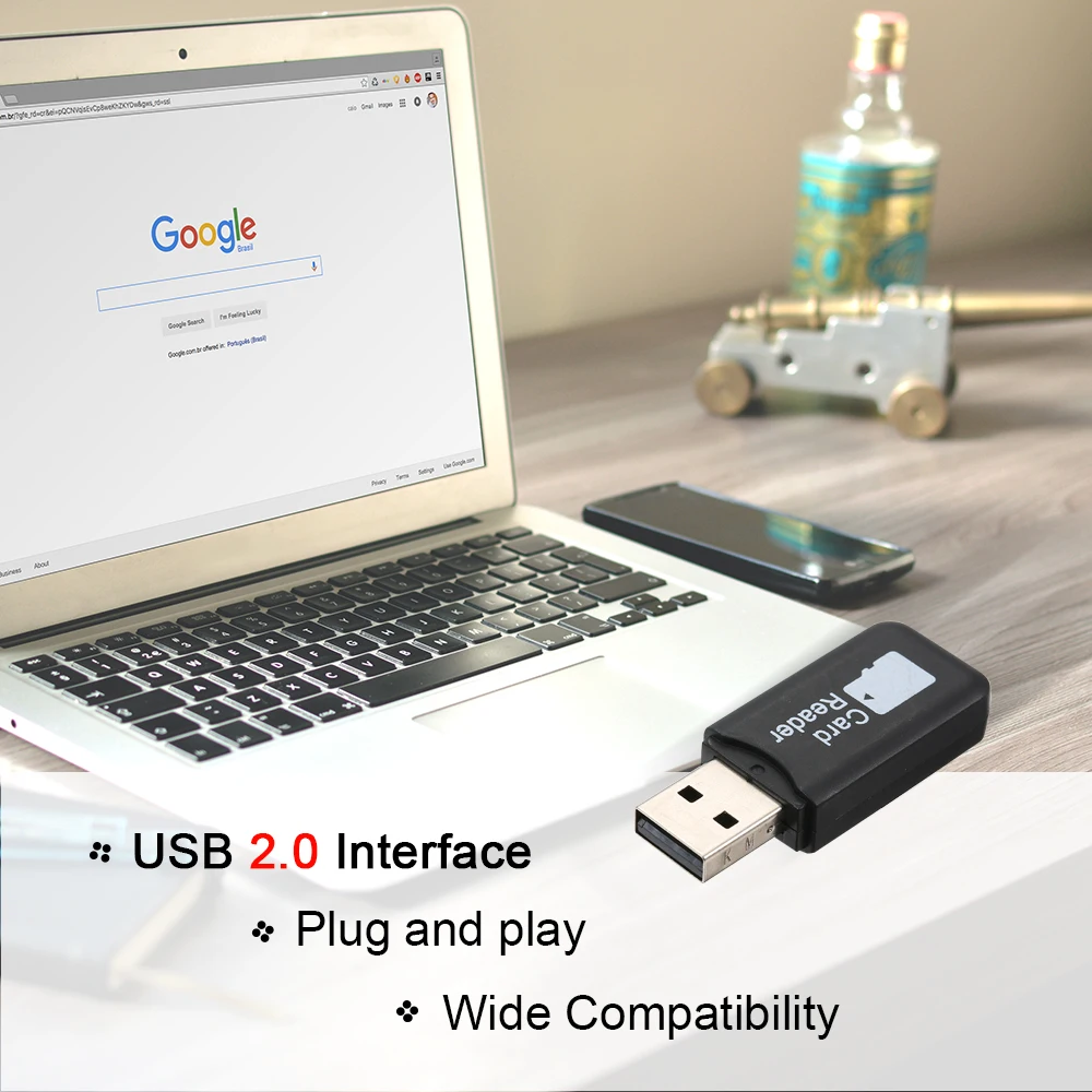 Кардридер портативный для TF карт USB 2 0 0|Картридеры| |