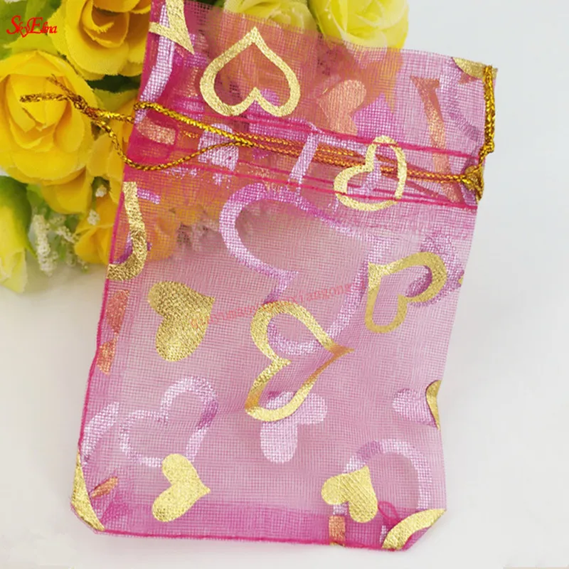 50 шт. прозрачные пакеты из органзы 7 Х9 см|pouch pouch|pouch organzapouch gift bag |